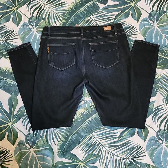 Paige Verdugo Jegging Skinny Made USA Premium Denim Dark Wash Jeans Size 32 x 31 - Picture 4 of 8